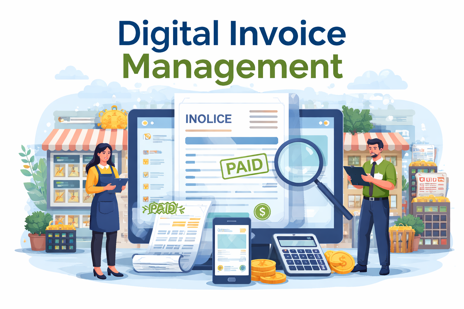 How Digital Invoice Management Saves Time and Money