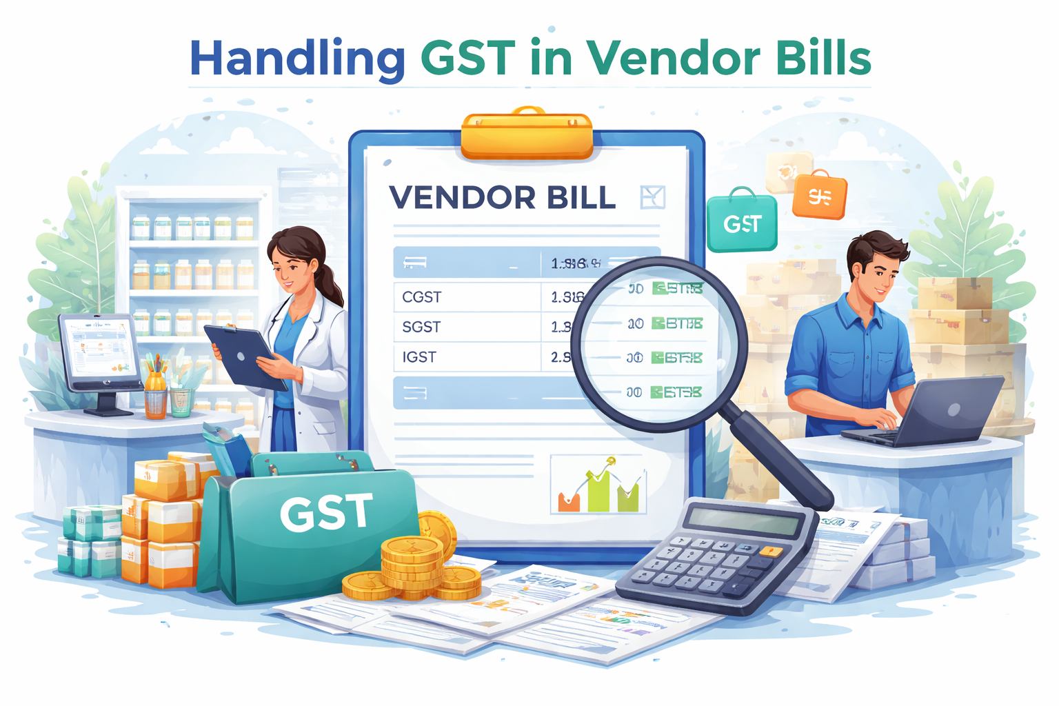 How to Handle GST in Vendor Bills